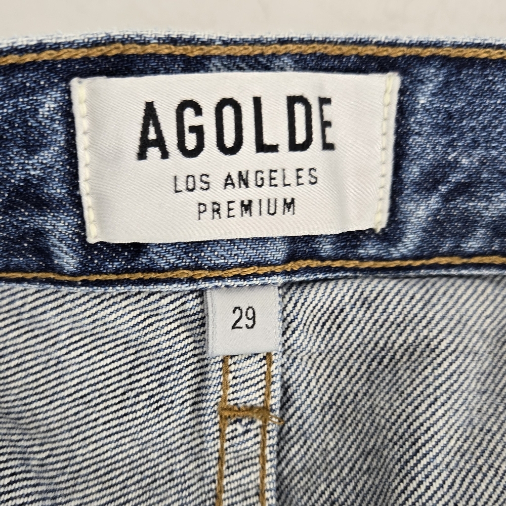 AGOLDE Riley High Rise Cropped Jeans - Picture 4 of 16